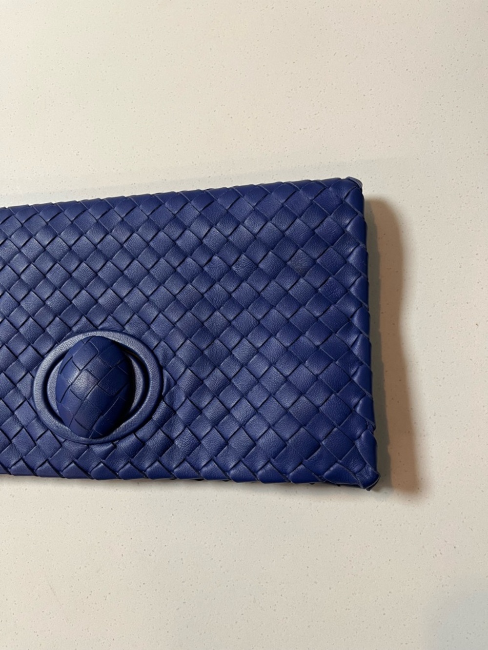 Bottega Veneta Nappa Intrecciato Lambskin Turn Lock Clutch Bag - Picture 7 of 14